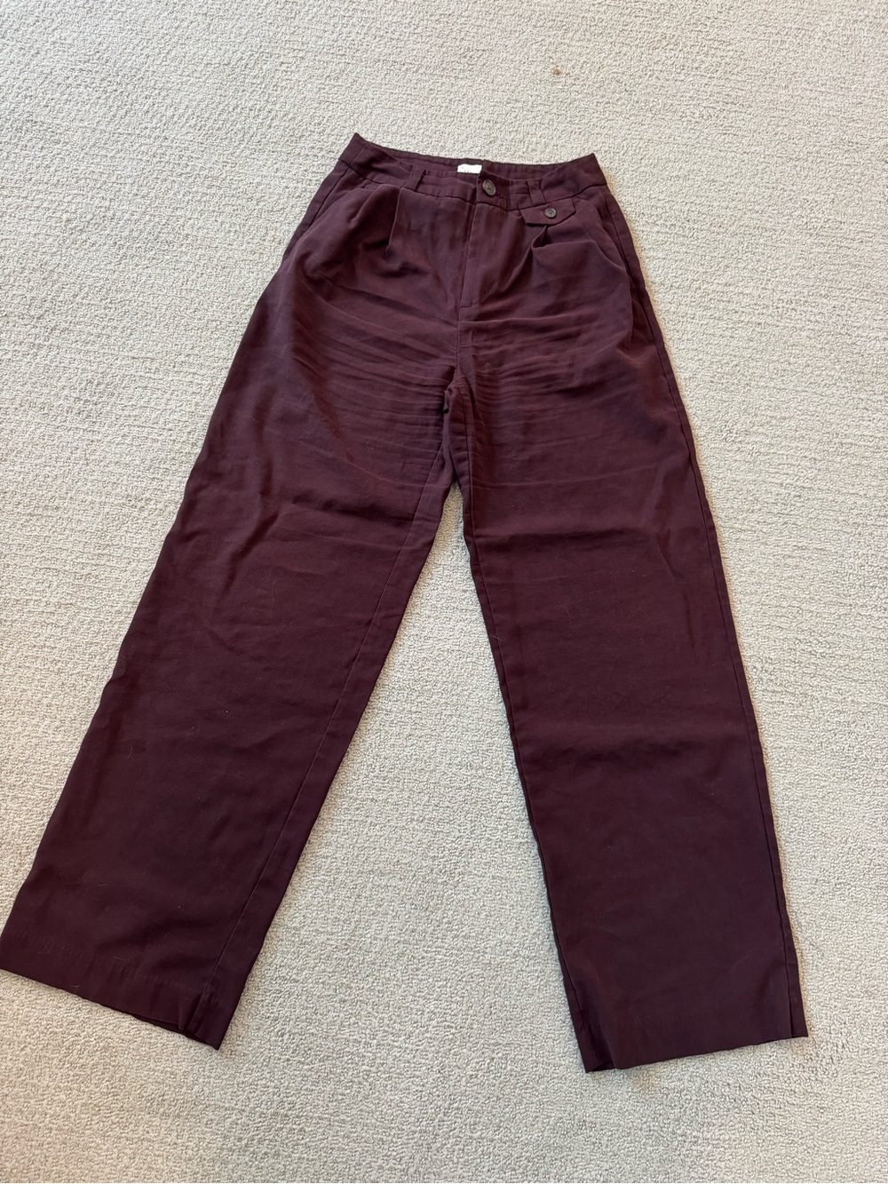 Women’s Wide-Leg Pants in Purple